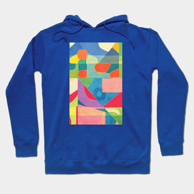 OZO Colorful Abstract Hoodie by OZOROZO